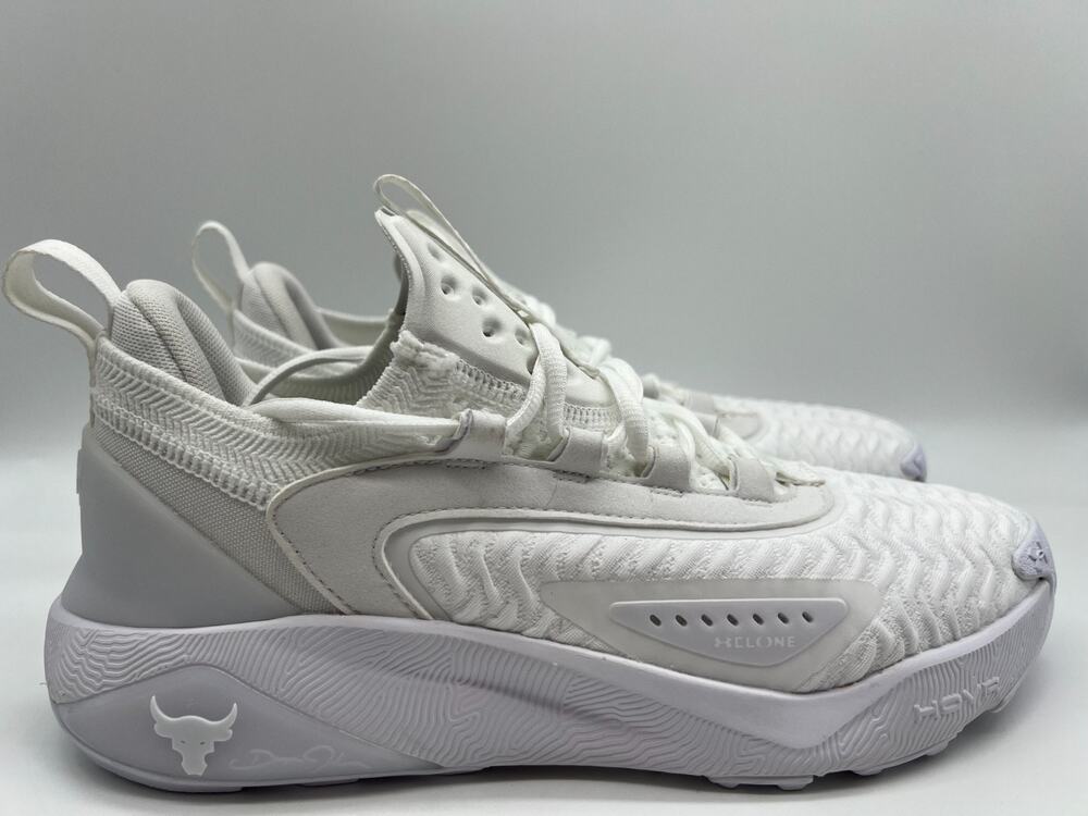 Under Armour Project Rock 7 Women's Size 10 White 3027601 105 New